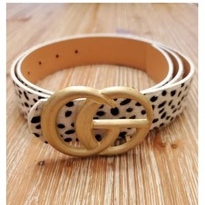 Chic Cheetah Belt One size fits 4-14